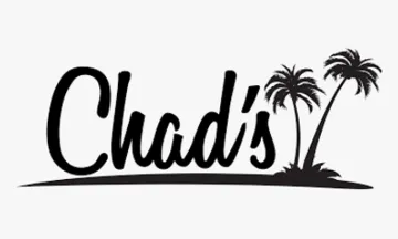 Chad's Café logo with two palm trees