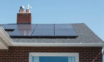 Solar Panels on Roof