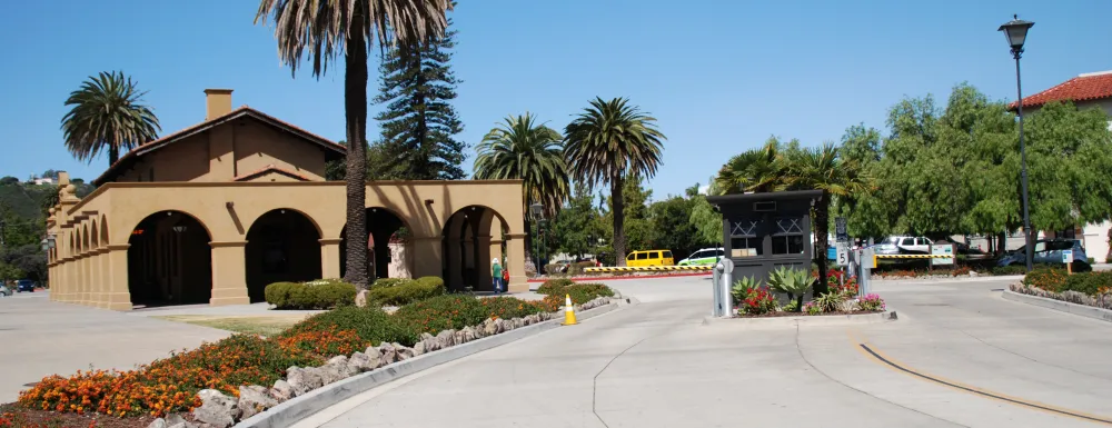 Photo of the Santa Barbara Amtrak Station