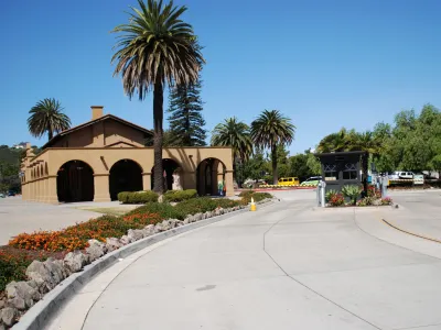 Photo of the Santa Barbara Amtrak Station